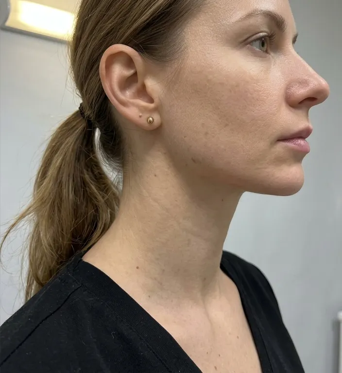 Kieferkontur nachher