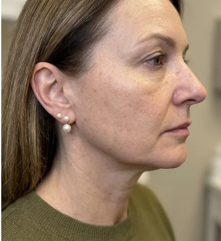 Kieferkontur nachher