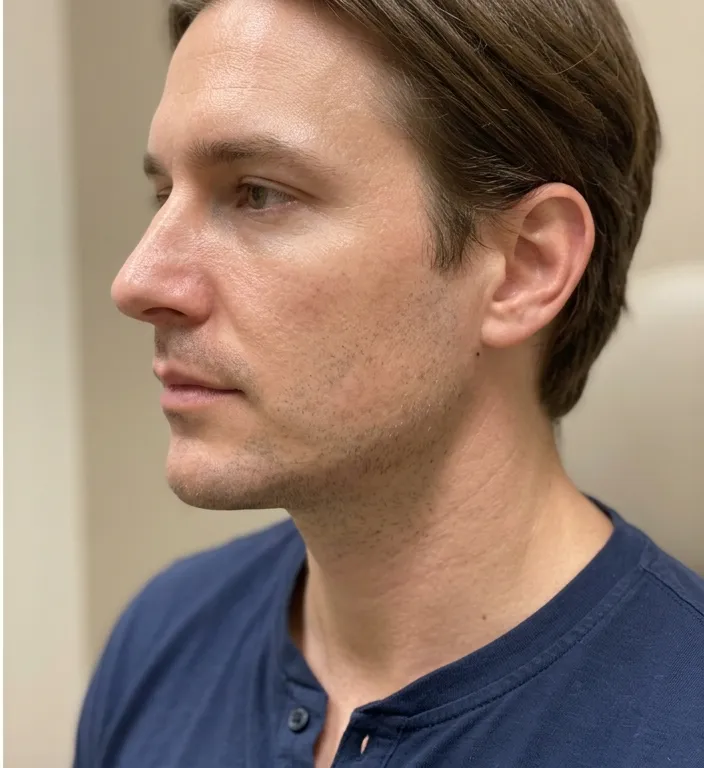 Kieferkontur nachher