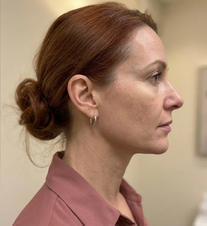 Kieferkontur nachher